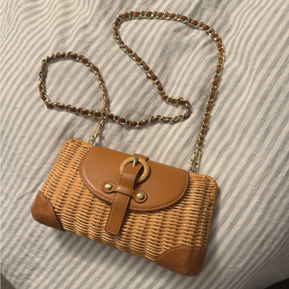 J.Mclaughlin Noor Wicker Clutch